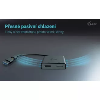 I-Tec USB-A/USB-C dvostruki 4K DP video adapter
