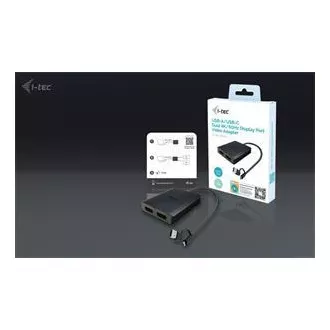 I-Tec USB-A/USB-C dvostruki 4K DP video adapter