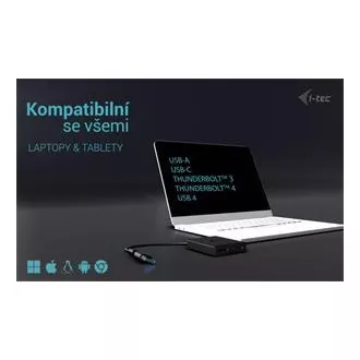 I-Tec USB-A/USB-C dvostruki 4K DP video adapter