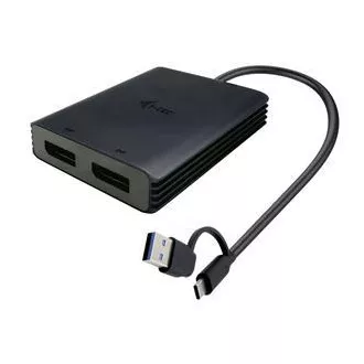 I-Tec USB-A/USB-C dvostruki 4K DP video adapter