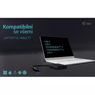 I-Tec USB-A/USB-C dvostruki 4K HDMI video adapter