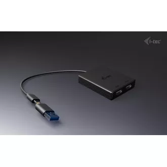 I-Tec USB-A/USB-C dvostruki 4K HDMI video adapter