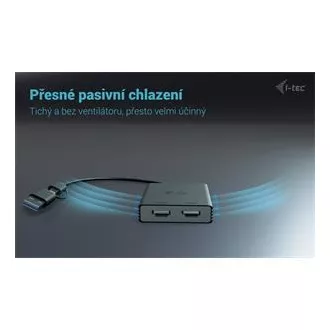 I-Tec USB-A/USB-C dvostruki 4K HDMI video adapter