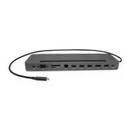 I-tec USB-C metalna ergonomska 4K 3x priključna stanica za zaslon s napajanjem 85 W + i-tec univerzalni punjač 100 W (komplet