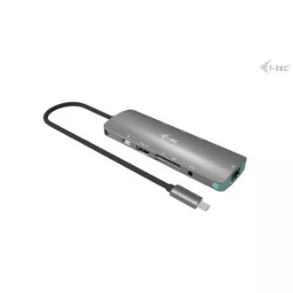 i-tec USB-C metalna Nano priključna stanica 4K HDMI LAN s napajanjem 100 W + i-tec univerzalni punjač 100 W