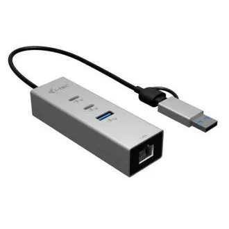 i-tec USB-C/USB-A metalni HUB 3 (2x USB-C, 1x USB-A) porta + 2.5GLAN i-tec USB-C/USB-A metalni HUB 3 (2x USB-C, 1x USB-A) porta + 2.5GLAN
