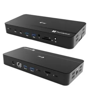 i-tec Thunderbolt 5 priključna stanica za tri zaslona, M.2 utor, 6x USB, 2.5 GLAN, napajanje 140W i-tec Thunderbolt 5 priključna stanica za tri zaslona, M.2 utor, 6x USB, 2.5 GLAN, napajanje 140W
