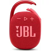JBL Clip 4 - crveni (Originalni profesionalni zvuk, IP67, 5W)