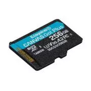 KINGSTON 256GB microSDXC Canvas Go Plus Gen4 200MB/s A2 U3 V30 kartica bez adaptera