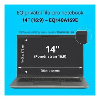 Kensington EQ filter za privatnost za 14'' 16:9 prijenosno računalo Kensington EQ filter za privatnost za 14'' 16:9 prijenosno računalo