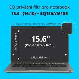 Kensington EQ filter za privatnost za 15,6-inčno prijenosno računalo 16:10 Kensington EQ filter za privatnost za 15,6-inčno prijenosno računalo 16:10