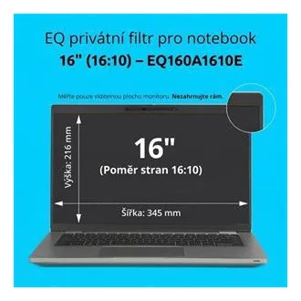 Kensington EQ filter za privatnost za 16'' 16:10 prijenosno računalo Kensington EQ filter za privatnost za 16'' 16:10 prijenosno računalo