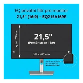 Kensington EQ filter za privatnost za 21,5-inčni 16:9 monitor Kensington EQ filter za privatnost za 21,5-inčni 16:9 monitor