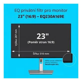 Kensington EQ filter za privatnost za 23-inčni 16:9 monitor Kensington EQ filter za privatnost za 23-inčni 16:9 monitor