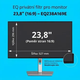 Kensington EQ filter za privatnost za 23,8-inčni 16:9 monitor Kensington EQ filter za privatnost za 23,8-inčni 16:9 monitor