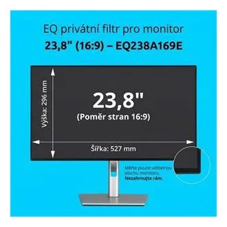 Kensington EQ filter za privatnost za 23,8-inčni 16:9 monitor Kensington EQ filter za privatnost za 23,8-inčni 16:9 monitor