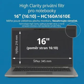 Kensington filter za privatnost visoke jasnoće za 16-inčna prijenosna računala 16:10 Kensington filter za privatnost visoke jasnoće za 16-inčna prijenosna računala 16:10