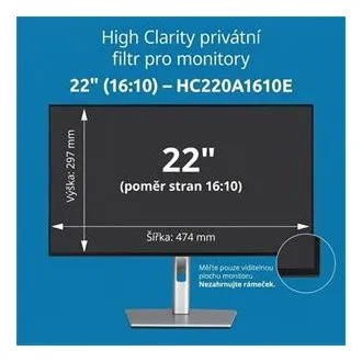 Kensington High Clarity Privacy Filter za 22'' 16:10 monitor Kensington High Clarity Privacy Filter za 22'' 16:10 monitor