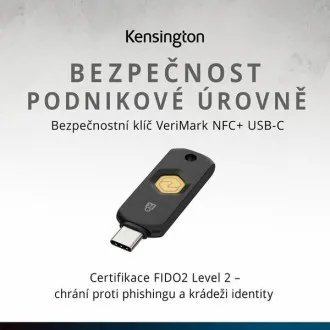Kensington VeriMark NFC+ sigurnosni ključ - USB-C Kensington VeriMark NFC+ sigurnosni ključ - USB-C