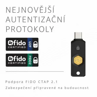 Kensington VeriMark NFC+ sigurnosni ključ - USB-C Kensington VeriMark NFC+ sigurnosni ključ - USB-C
