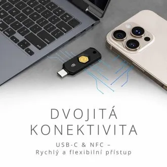 Kensington VeriMark NFC+ sigurnosni ključ - USB-C Kensington VeriMark NFC+ sigurnosni ključ - USB-C