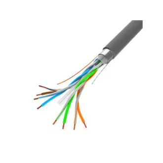 LANBERG FTP kabel CAT.6, Cu, dužina 305m, sivi, CPR + Fluke pass, PVC