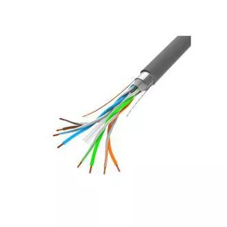LANBERG FTP kabel CAT.6, Cu, dužina 305m, sivi, CPR + Fluke pass, PVC