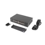 LANBERG SWITCH RSGE-16 16X 1GB GIGABIT ETHERNET NEUPRAVLJIVI RACK 10"/19"