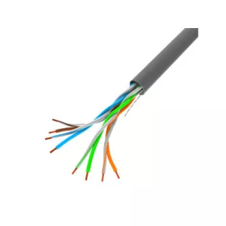 LANBERG LAN KABEL CAT.5E UTP 305M ČVRSTI CU CRNI FLUKE