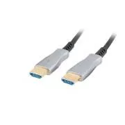 LANBERG HDMI KABEL M/M V2.0 50M OPTIČKI CRNI AOC