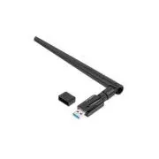 LANBERG USB ADAPTER BEŽIČNA MREŽNA KARTICA NC-1200-WIE AC1200 DVOSTRUKI POJAS 1X UNUTARNJA + 1X VANJSKA ANTENA