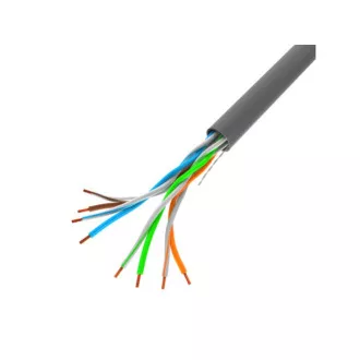 LANBERG LAN KABEL CAT.5E 305M FIKSNI CCA SIVI FLUKE PROŠAO