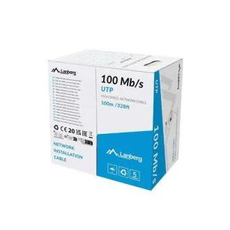 LANBERG LAN KABEL 100MB/S 100M FIKSNI OTPRILIKE SIVI LANBERG LAN KABEL 100MB/S 100M FIKSNI OTPRILIKE SIVI