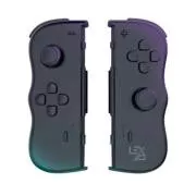 LEXIP BY STEELPLAY - DVOSTRUKI PAD IGRE KONTROLER, BEŽIČNI, CRNI
