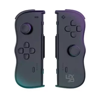 LEXIP BY STEELPLAY - DVOSTRUKI PAD IGRE KONTROLER, BEŽIČNI, CRNI
