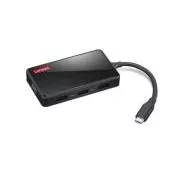 Lenovo Dock PRODAJI - Lenovo 100 - USB-C Travel (100W max), 3x USB-A, 1x HDMI, 1x VGA