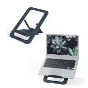 Leitz Ergo travel ultratanki stalak za laptop, aluminij, tamno siva
