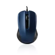 Modecom MC-M9.1 žičani optički miš, 4 tipke, 1600 DPI, USB, crno-plavi