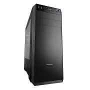 Modecom PC igraća kutija OBERON PRO BLACK MIDI, 2x USB 3.0, 2x USB 2.0, HD audio, crna, bez izvora
