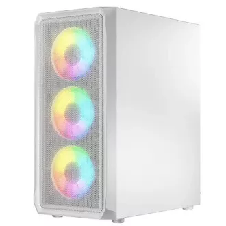 LOGIC PC kućište Portos ARGB MIDI 1x USB 3.0, 2x USB 2.0 + audio, bijelo, bez izvora napajanja LOGIC PC kućište Portos ARGB MIDI 1x USB 3.0, 2x USB 2.0 + audio, bijelo, bez izvora napajanja