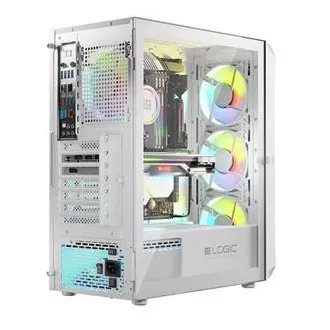 LOGIC PC kućište Portos ARGB MIDI 1x USB 3.0, 2x USB 2.0 + audio, bijelo, bez izvora napajanja LOGIC PC kućište Portos ARGB MIDI 1x USB 3.0, 2x USB 2.0 + audio, bijelo, bez izvora napajanja