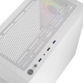 LOGIC PC kućište Portos ARGB MINI 1x USB 3.0, 2x USB 2.0 + audio, bijelo, bez izvora napajanja LOGIC PC kućište Portos ARGB MINI 1x USB 3.0, 2x USB 2.0 + audio, bijelo, bez izvora napajanja