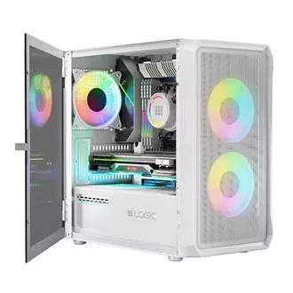 LOGIC PC kućište Portos ARGB MINI 1x USB 3.0, 2x USB 2.0 + audio, bijelo, bez izvora napajanja LOGIC PC kućište Portos ARGB MINI 1x USB 3.0, 2x USB 2.0 + audio, bijelo, bez izvora napajanja