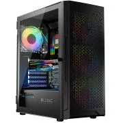LOGIC PC kućište Aramis ARGB MIDI 1x USB 3.0, 2x USB 2.0 + audio, crno, bez napajanja