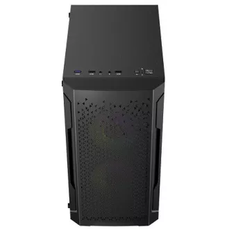 LOGIC PC kućište Aramis ARGB MINI 1x USB 3.0, 2x USB 2.0 + audio, crno, bez izvora napajanja LOGIC PC kućište Aramis ARGB MINI 1x USB 3.0, 2x USB 2.0 + audio, crno, bez izvora napajanja