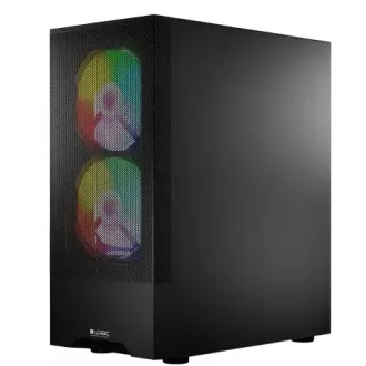 LOGIC PC kućište Arya ARGB MIDI 1x USB 3.0, 2x USB 2.0 + audio, crno, bez napajanja LOGIC PC kućište Arya ARGB MIDI 1x USB 3.0, 2x USB 2.0 + audio, crno, bez napajanja
