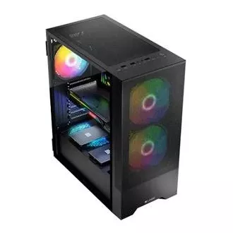 LOGIC PC kućište Arya ARGB MIDI 1x USB 3.0, 2x USB 2.0 + audio, crno, bez napajanja LOGIC PC kućište Arya ARGB MIDI 1x USB 3.0, 2x USB 2.0 + audio, crno, bez napajanja