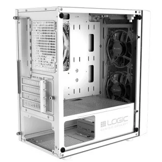 LOGIC PC kućište Atos ARGB MINI 1x USB 3.0, 2x USB 2.0 + audio, bijelo, bez izvora napajanja LOGIC PC kućište Atos ARGB MINI 1x USB 3.0, 2x USB 2.0 + audio, bijelo, bez izvora napajanja