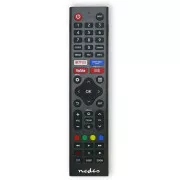 Nedis TVRC45HIBK - Zamjenski daljinski upravljač | Hi-Sense TV | Unaprijed programirano | Crno
