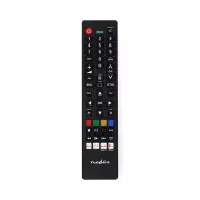 Nedis TVRC45PASHBK - Zamjenski daljinski upravljač | Panasonic / Sharp TV | Unaprijed programirano | Crno